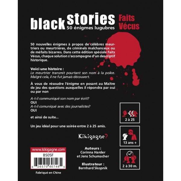 Black Stories Faits Vécus – Image 2