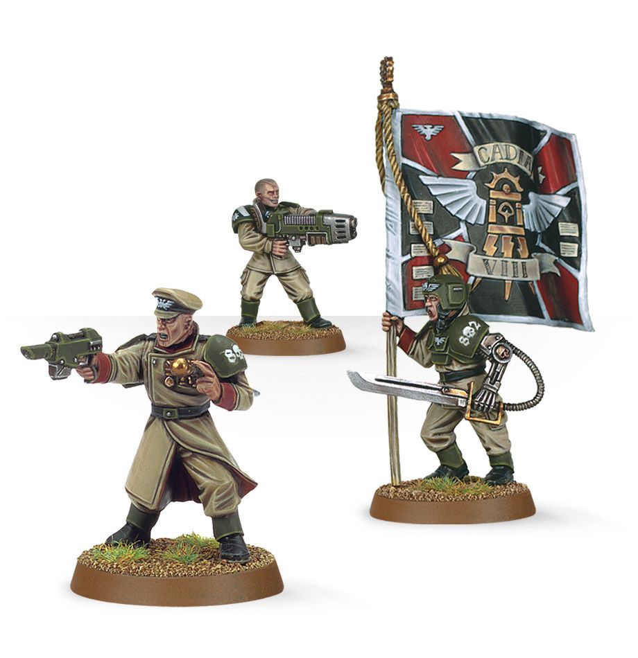 Astra Militarum Cadian Command Squad – Image 2