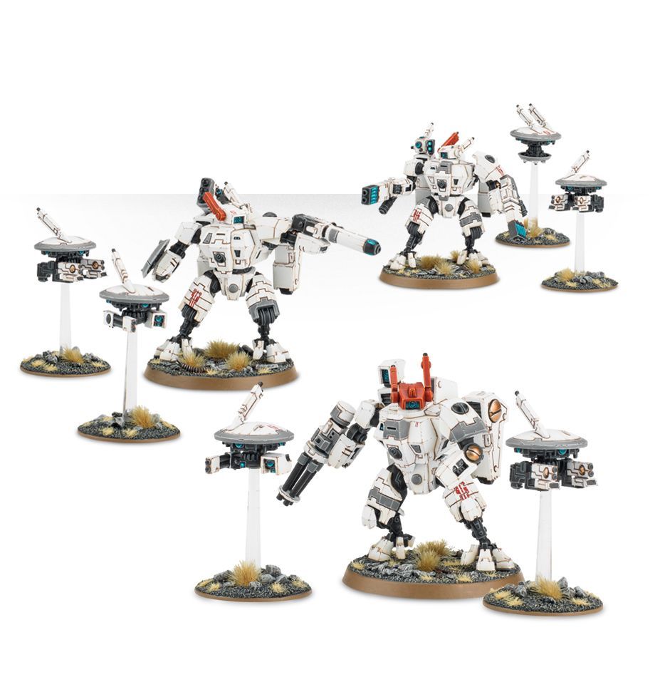 T'au Empire XV8 Crisis Battlesuits – Image 2