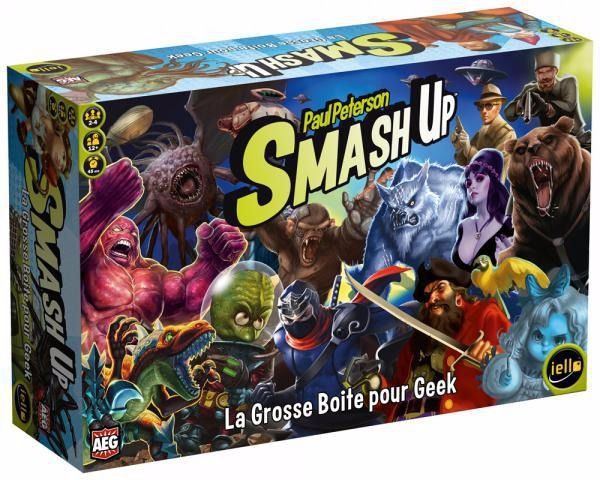 Smash Up : La Grosse Boîte pour Geek
