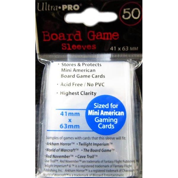 Boardgame Sleeves Mini American