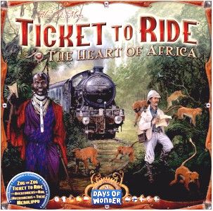 Ticket to Ride The Hearth of Africa