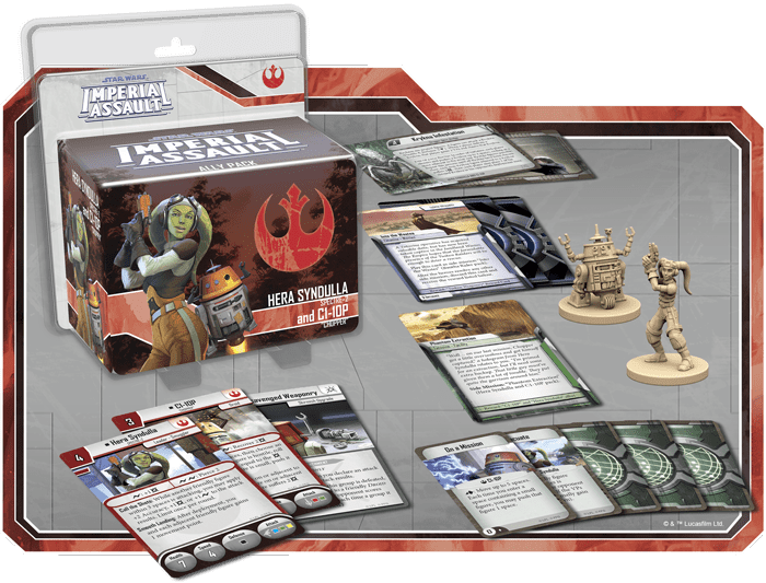 Imperial Assault : Hera Syndulla and C1-10P – Image 2
