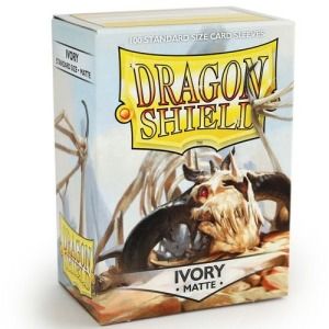 Sleeves Dragon Shield (100) - Ivory Matte