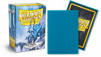 Sleeves Dragon Shield (100) -  Petrol Matte