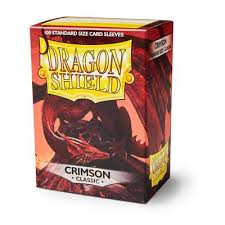 Sleeves Dragon Shield (100) - Crimson