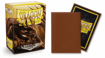 Sleeves Dragon Shield (100) - Umber Matte