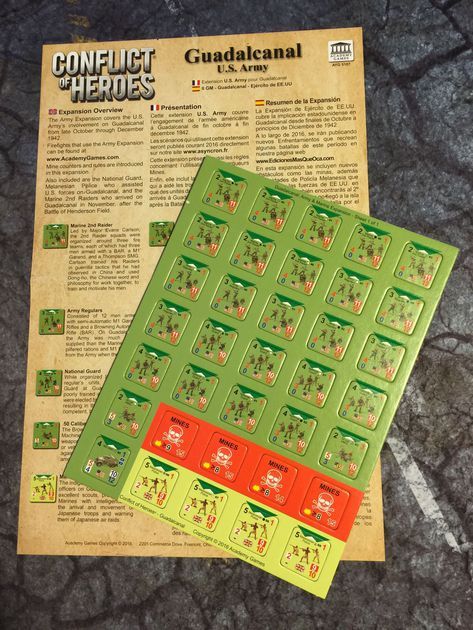 Conflict of Heroes Guadalcanal : US Army – Image 2