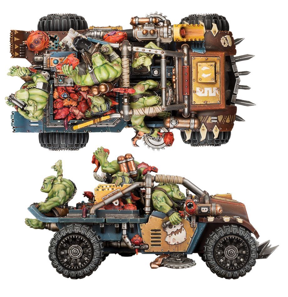 Orks Rukkatrukk Squigbuggy – Image 3