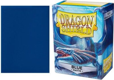 Sleeves Dragon Shield (100) - Blue Matte