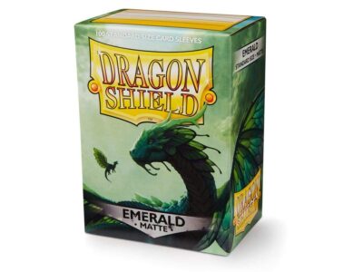 Sleeves Dragon Shield (100) - Emerald Matte