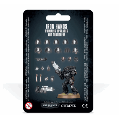 Iron Hands Primaris Upgrades and Transfers