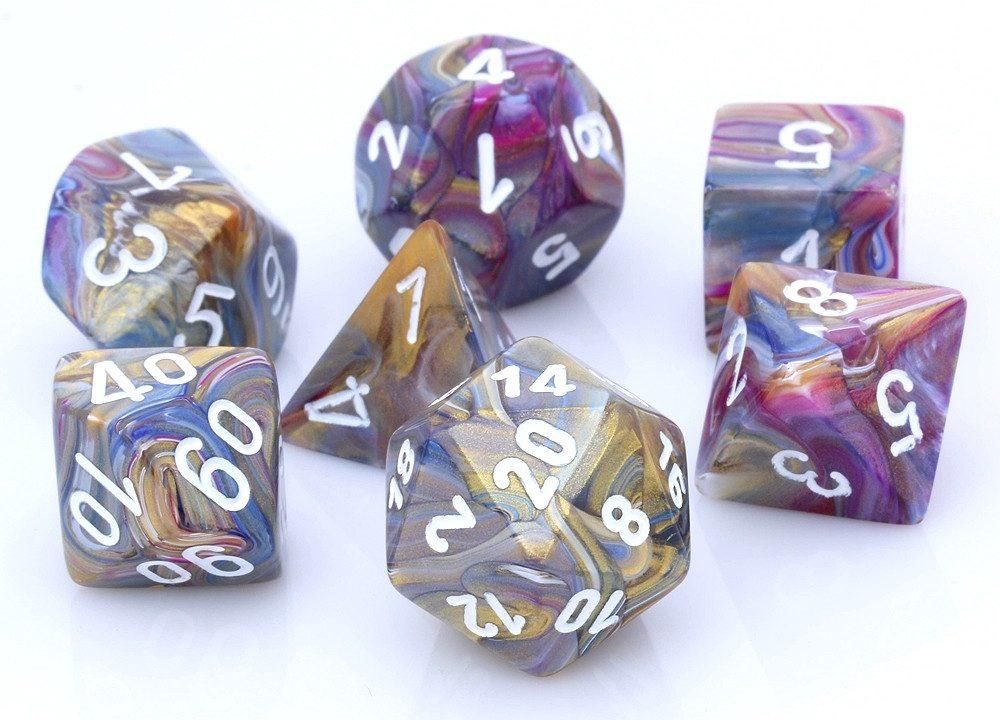 Dés en boite Festive Carousel w/white