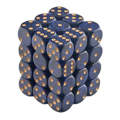 Boite de 36d6 Speckled Cobalt