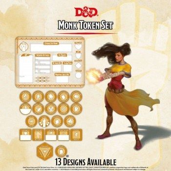 D&D Monk Token Set – Image 2