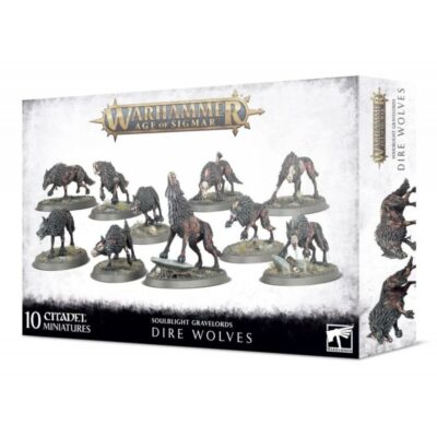 Soulblight Gravelords Dire Wolves
