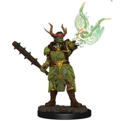 Pathfinder Battles Premium Male Half-Orc Druid