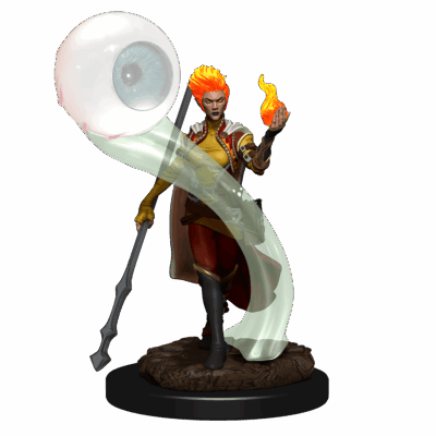 D&D Icons of the Realms Premium Figures - Fire Genasi Wizard