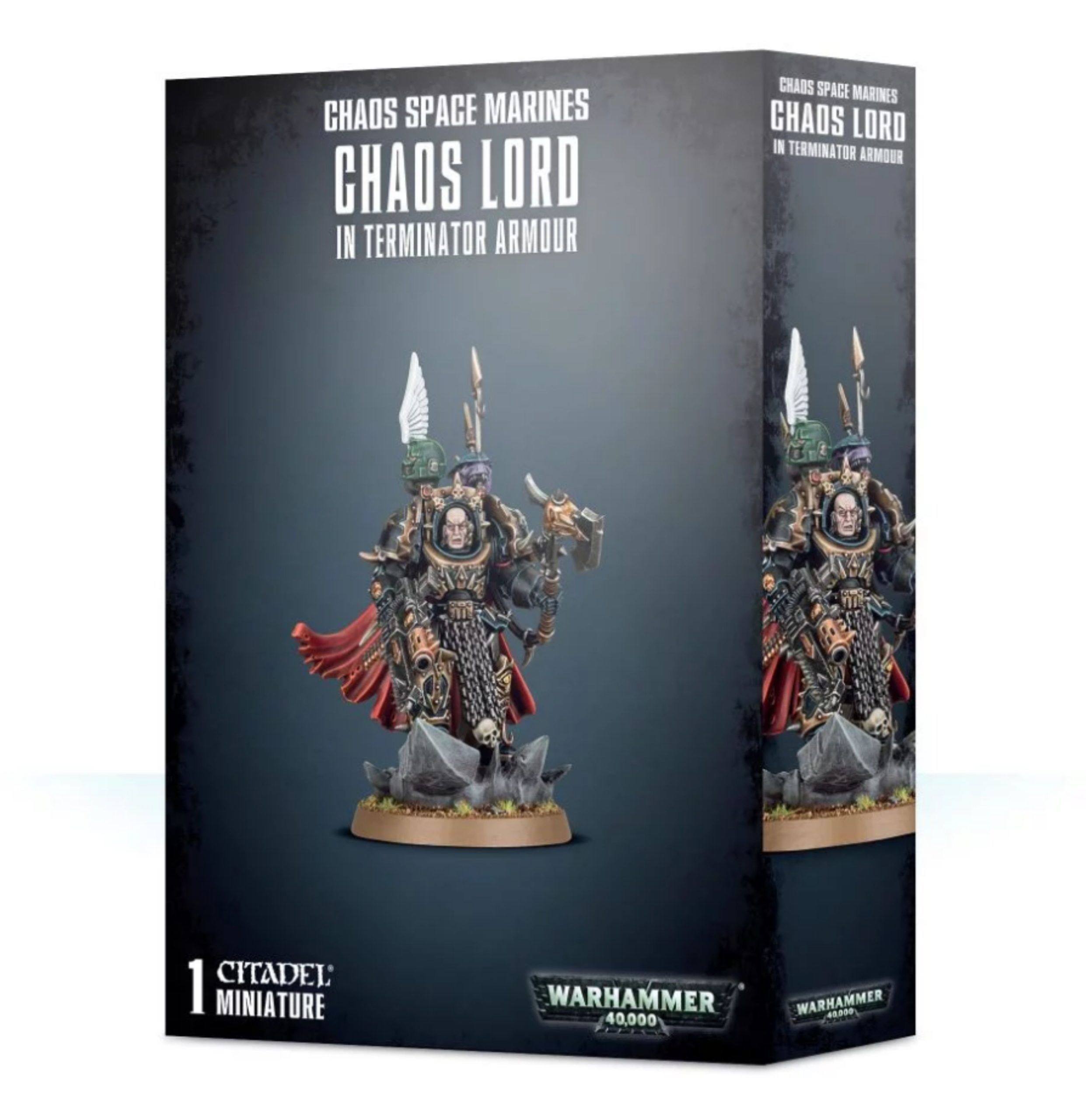 Chaos Space Marines Chaos Lord in Terminator Armour