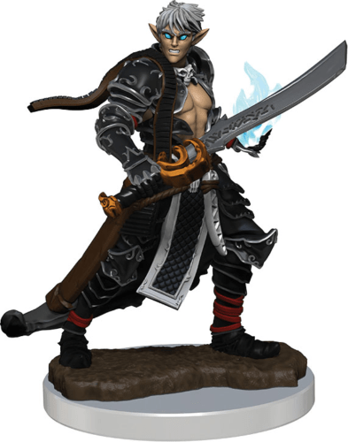 Pathfinder Battles Premium Male Elf Magus