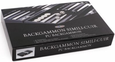 Backgammon simili cuir 38cm