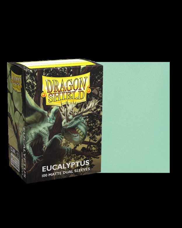 Sleeves Dragon Shield (100) - Eucalyptus Matte Dual