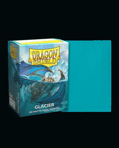 Sleeves Dragon Shield (100) - Glacier Matte Dual