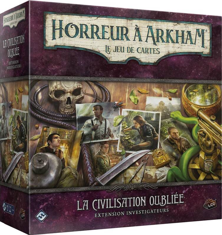 Horreur à Arkham JCE : La Civilisation Oubliée Investigateurs