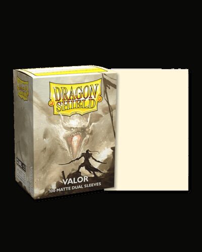 Sleeves Dragon Shield (100) - Valor Matte Dual