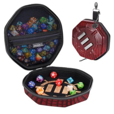 Dice Tray & Case Collector Red