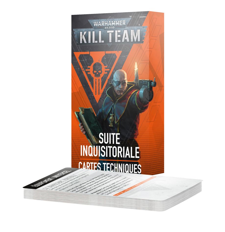 Kill Team Cartes Techniques Suite Inquisitoriale