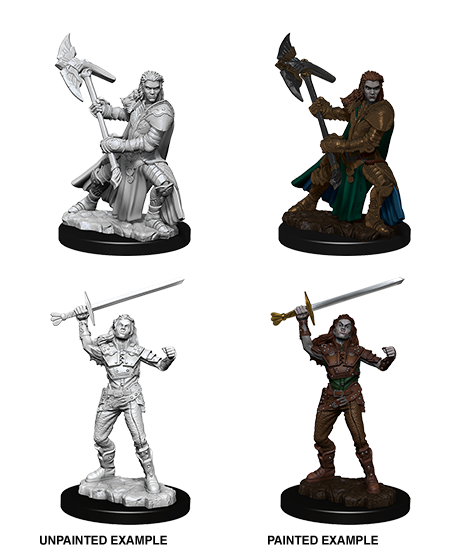 D&D Nolzur's Marvelous Miniatures - Half-Orc Fighter