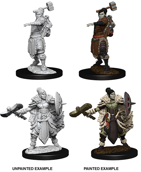 D&D Nolzur's Marvelous Miniatures - Half-Orc Barbarian