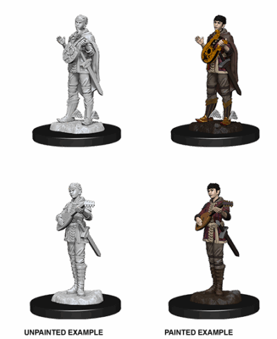 D&D Nolzur's Marvelous Miniatures - Half-Elf Bard