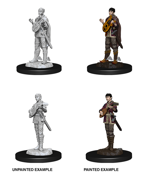 D&D Nolzur's Marvelous Miniatures - Half-Elf Bard