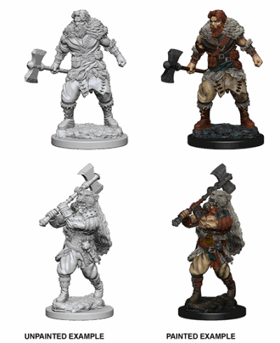 D&D Nolzur's Marvelous Miniatures - Human Barbarian