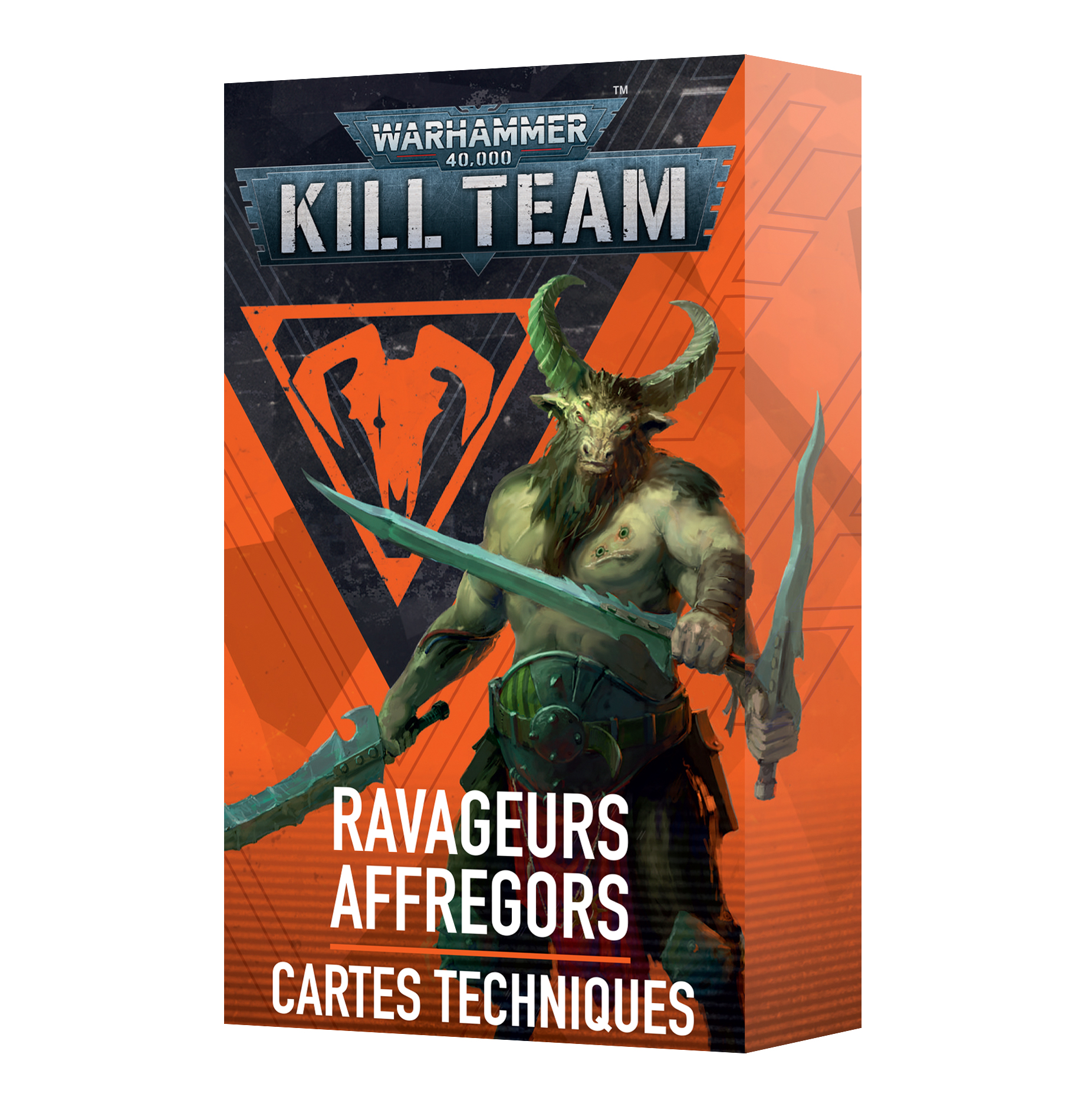 Kill Team Cartes Techniques Ravageurs Affregors