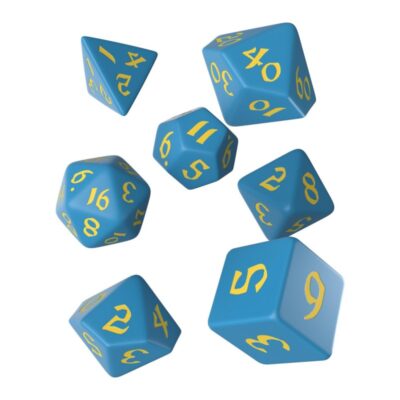 Sets de Dés Classic Runic Blue & Yellow