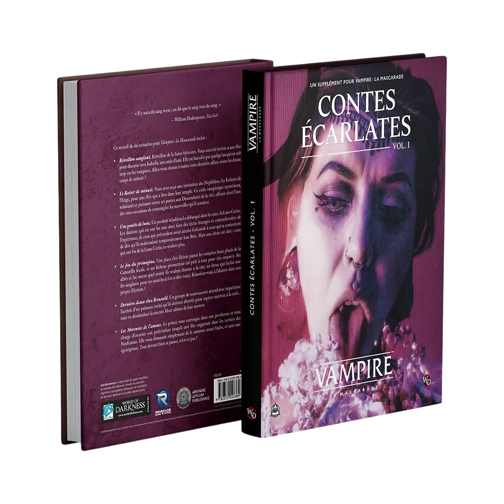 Vampire la Mascarade : Contes Écarlates Vol.1