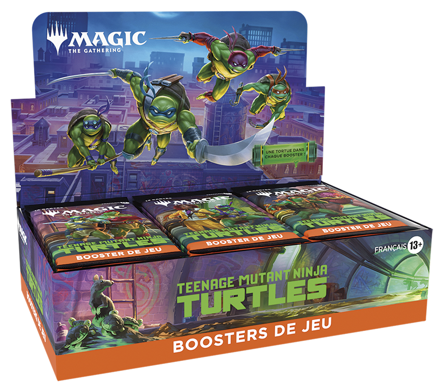 Magic Teenage Mutant Ninja Turtle Boîte de Boosters